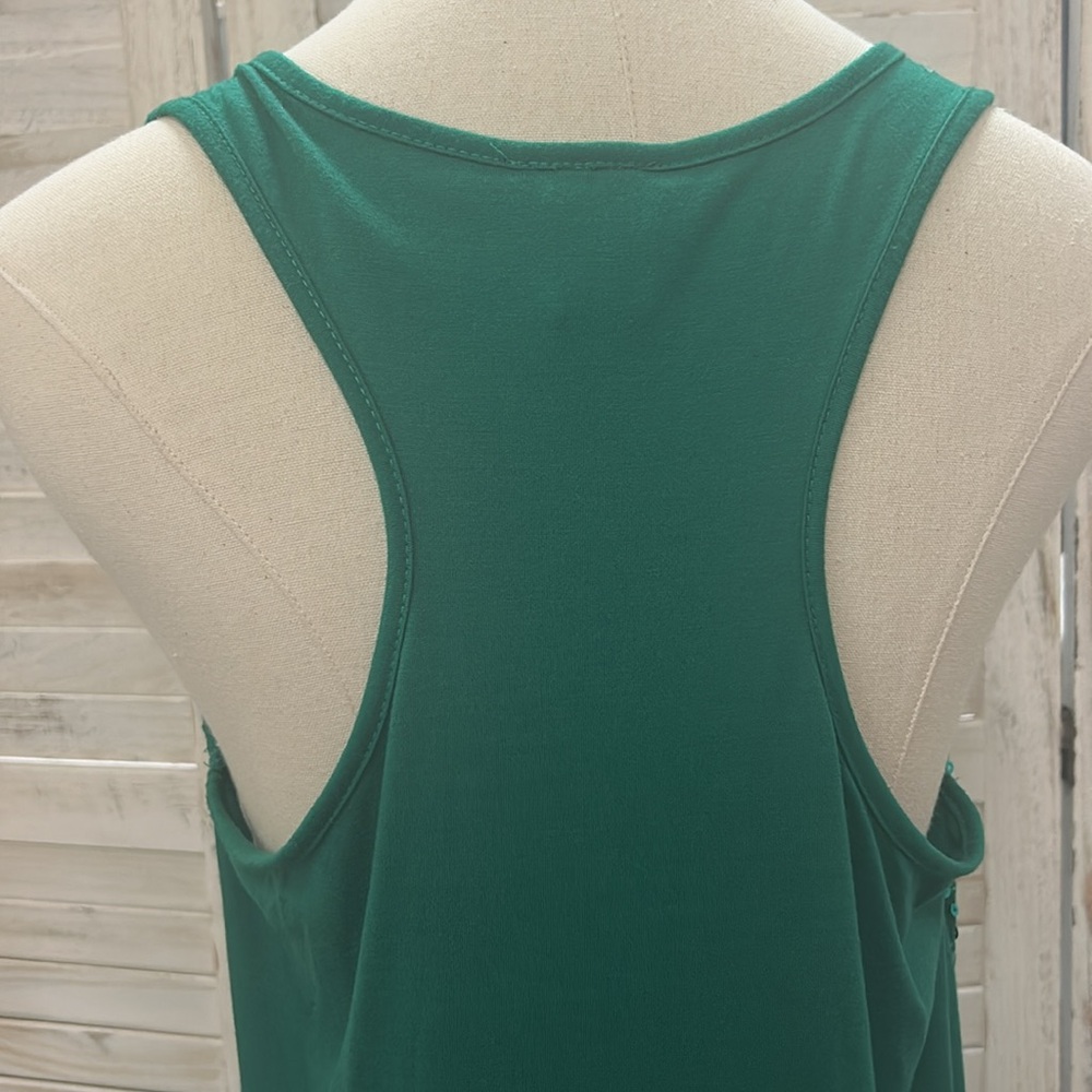 Dots Sequined Racer Back Top - Picture 4 of 5